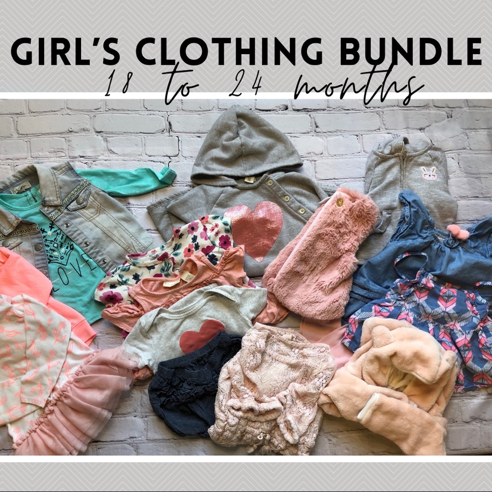 Girls clothing bundle - size 18-24 months